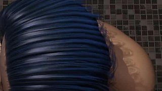 Grandmas house: a guy with a monster cock fucks sexy girl in a plane ep.1