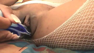 Sissy Girls in Pantyhose Having Solo Fun with Their Toys