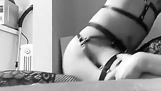 Hot, Passionate Sex of Stepbrother and Stepsister Straddling a Wet Pussy