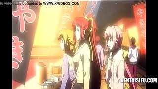 Hot Japanese Stepsis Love Triangle - Uncensored Hentai with ENG Subs