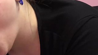 Ally Lust Is Swallowing Logan's Balls