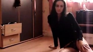 Turkish Girl's Homemade Webcam Solo