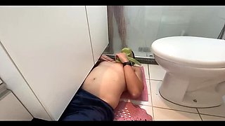 KiffaFeet Dominates Foot Slave After Shower - Trampling & Worship in HD