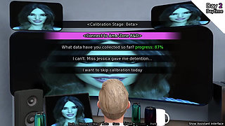 Stepmom Blows Me While Wearing a VR Head Set- the Sexbot #26 Gameplay