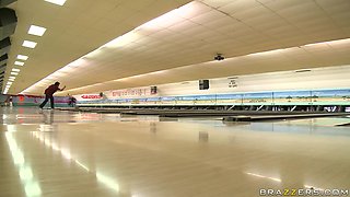 Bowling Bet For Blow Jobs With Levi Cash, Claire Dames - Brazzers
