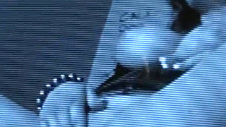 Sexy blonde Vicky Vixen masturbated her horny pussy and get surprised by huge cock and sucks it