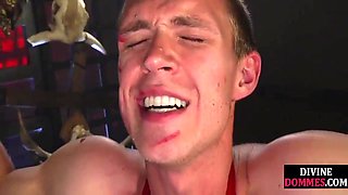 Busty Mistress Teasing Pathetic Sub Before Riding And Cum 6 Min With Bella Rossi