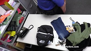 Pounding flawless pierced darkhaired thief