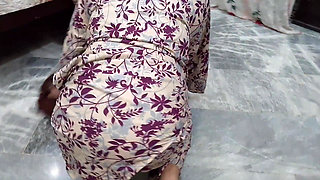 Indian Husband Had Sex with His Beautiful Maid in His Wife's Absence