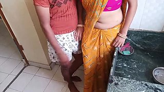 Naughty Desi Step Daughter Fucked Hard in Kitchen While Washing Dishes - Big Ass & Big Nipples
