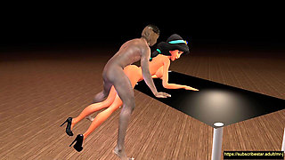 Jasmine Doggy Position Adventure with Partner