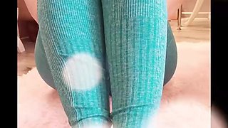Barefeet in Yoga Pants