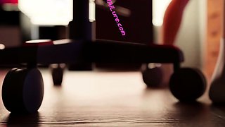 Stepmom With Huge Tits Blows Her Stepson