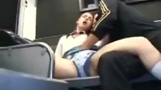 Redhead Molested and Fucked On a Bus
