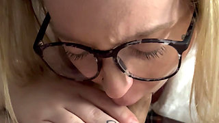 Innocent School Girl Gets a Rough Facefucking!