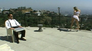 Anal Fuck and Creampie with a Stunning Blonde French Doll