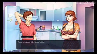Milf Money_withmilfs helps her sexy neighbor water the plants