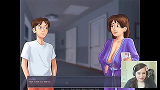 Visual novel, masturbate, bad monster