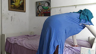 Married Turkish Maid Lets Boss Fuck Her Asshole