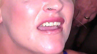 Sexy Kimberley and Niki Get Covered in Cum 2
