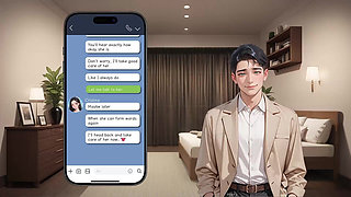 She Sends Her BF Videos of Her with Bwc - Ntr"d by Friend Nts Route #19 Animated Ai Porn Game