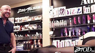 Sex hungry AJ Applegate's glasses scene