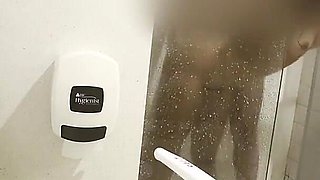 Catching My Step-sister Touching Herself in the Shower and Let Me Fuck