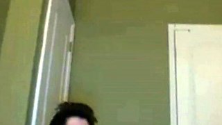 Twink Flashes Cock on Webcam