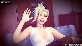 3D Foot Worship Compilation - Animated SFM Feet Blowjobs