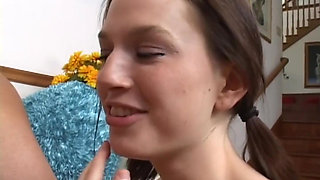 Two Smoking Hot Babes in a Wild Foursome with Huge Cocks