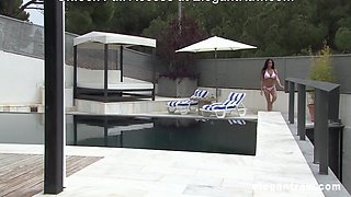 Anissa Kate And Tony Corleone In Pornstars And Fucking While Sunbathing For