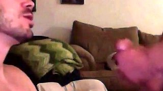 My Buddy's Big Cock Blow on Webcam