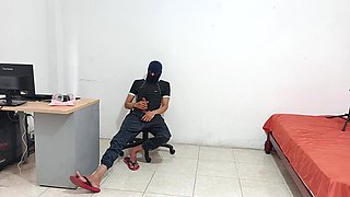I Masturbate My Cock After My Stepsister Turns Me on