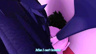 Strict 3d animated teacher fucks the life out of her student's cock
