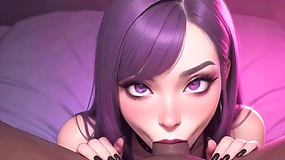 Cute gothic stepsister Atkins's Heaven can't get enough of that big black cock