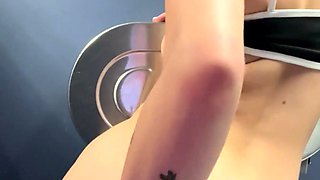 Public Bathroom FingerFuck Slut