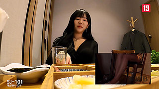 Fucking Busty Korean on a first date after buying a Sex Toy together