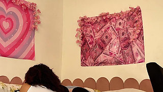 Shy Gassy Girlfriend Showing Buttcrack While Farting First Time Farting in Front of Boyfriend