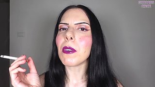 I Smoke a Cigarette and Destroy My Lipstick