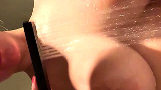 Amateur Big Boobs jerks Big Dick