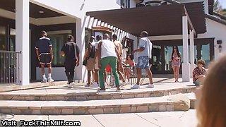 Violet Myers Takes 8 BBCs In First-Ever Gangbang