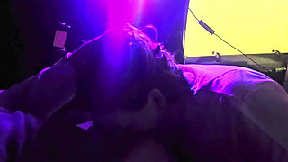 Delilah Gives Good Luck Blowjobs at Casino Swallowing 2 Hot Loads