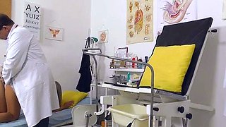 Smoking Pretty Blonde Babe Toying her Pussy