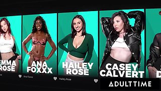 ADULT TIME - POV Sneaky Public Fuck Ends In First 3-Way For Innocent Alona Bloom And Lily Starfire
