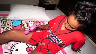 Big ass Thai MILF masturbation and fuck