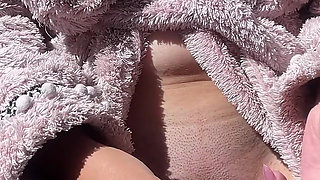 Close-up Peeing Compilation in Public Toilets! Showing Dirty Pads! POV!