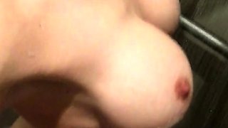 Cute amateur brunette naughty in solo jerking show on camera