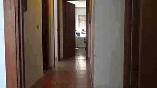 Hijab Arab Maid Blows Big Black Cock - Souzan Halabi Amateur Blowjob