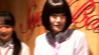 Asian schoolgirl enjoy group sex