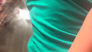 Ass Slaps & Cameltoe Play on the Bench